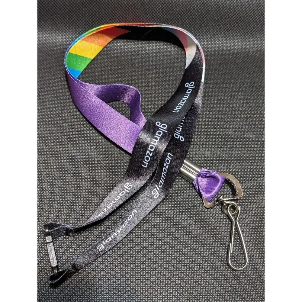 Glamazon‎ Rainbow LGBTQ+ Amazon Affinity Group Lanyard